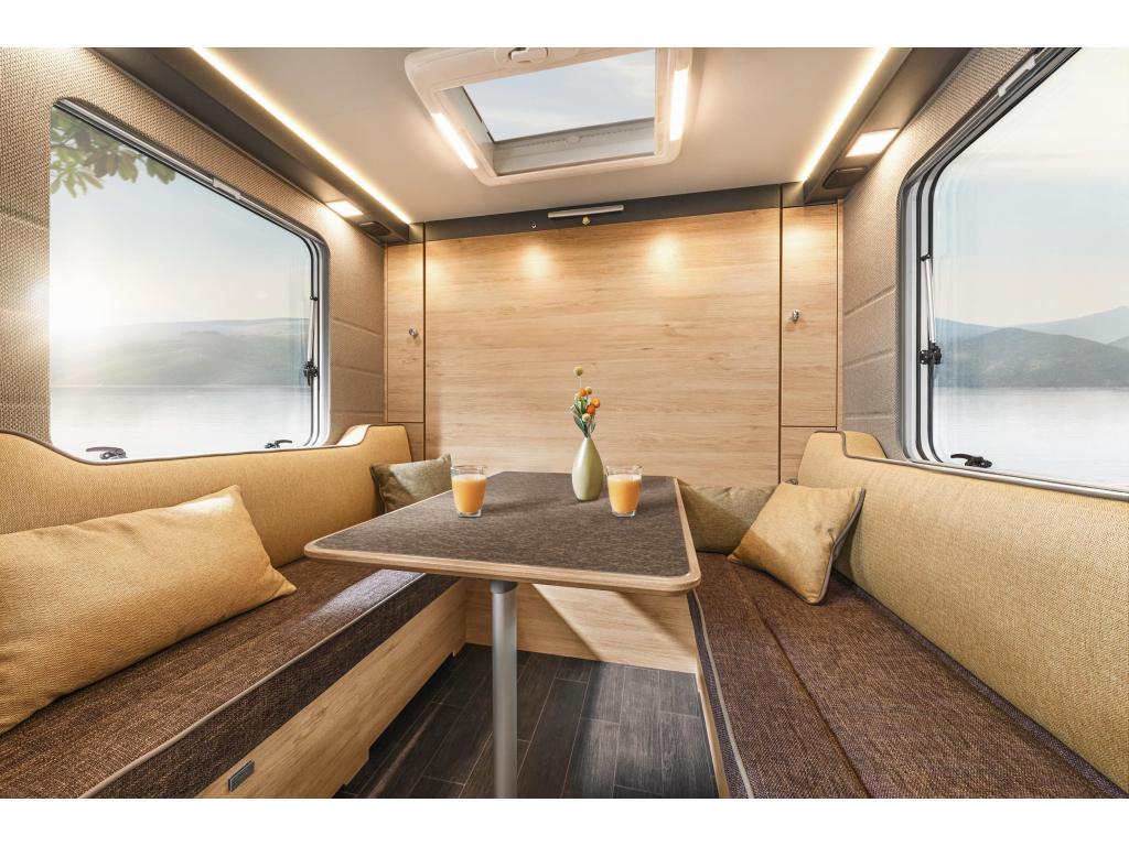 Tabbert Pantiga finest edition 390 WD, compact met ruim bed, Overige typen, Standaardzit, Tabbert, Tot en met 2