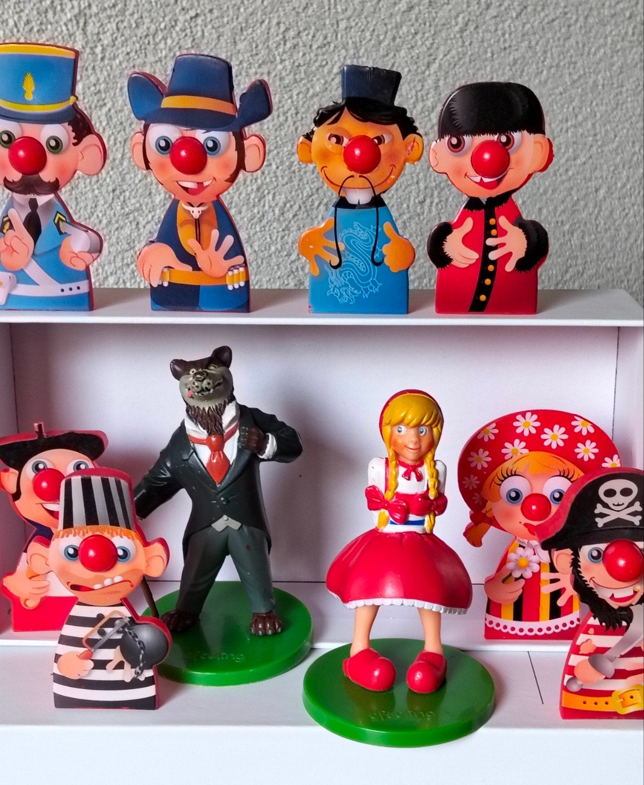 Efteling Sprookjesbos & Carnaval Festival Figuren Set, Verzamelen, Efteling, Zo goed als nieuw, Beeldje of Poppetje, Ophalen of Verzenden