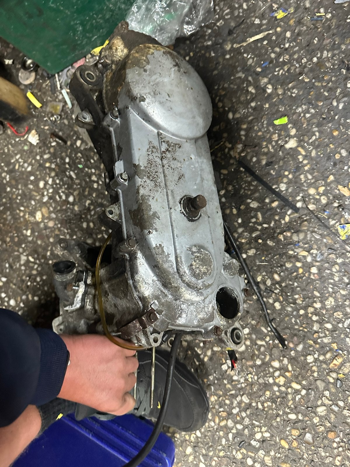 Piaggio Zip 50cc blok - Compleet met onderdelen, Ophalen of Verzenden, Gebruikt, Blok, Piaggio
