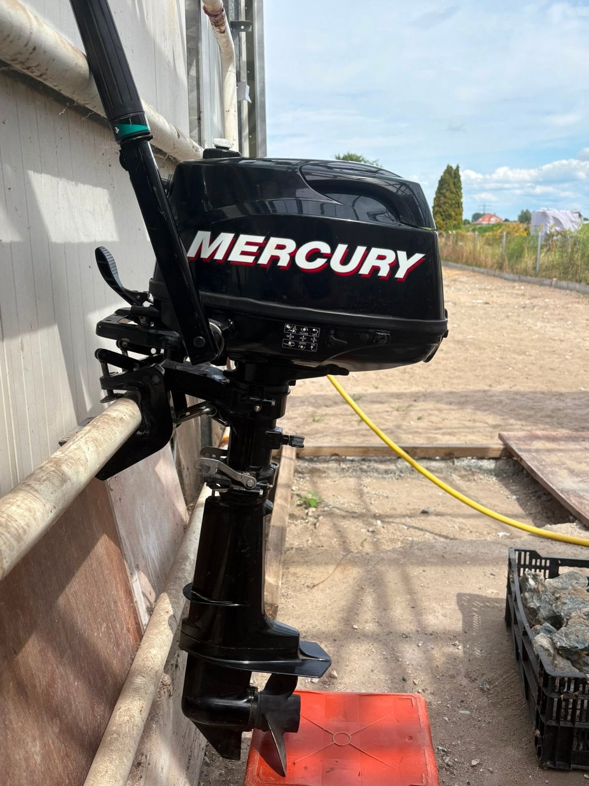 Mercury 5 pk buitenboordmotor, Ophalen, Gebruikt, Minder dan 5 pk, Viertaktmotor
