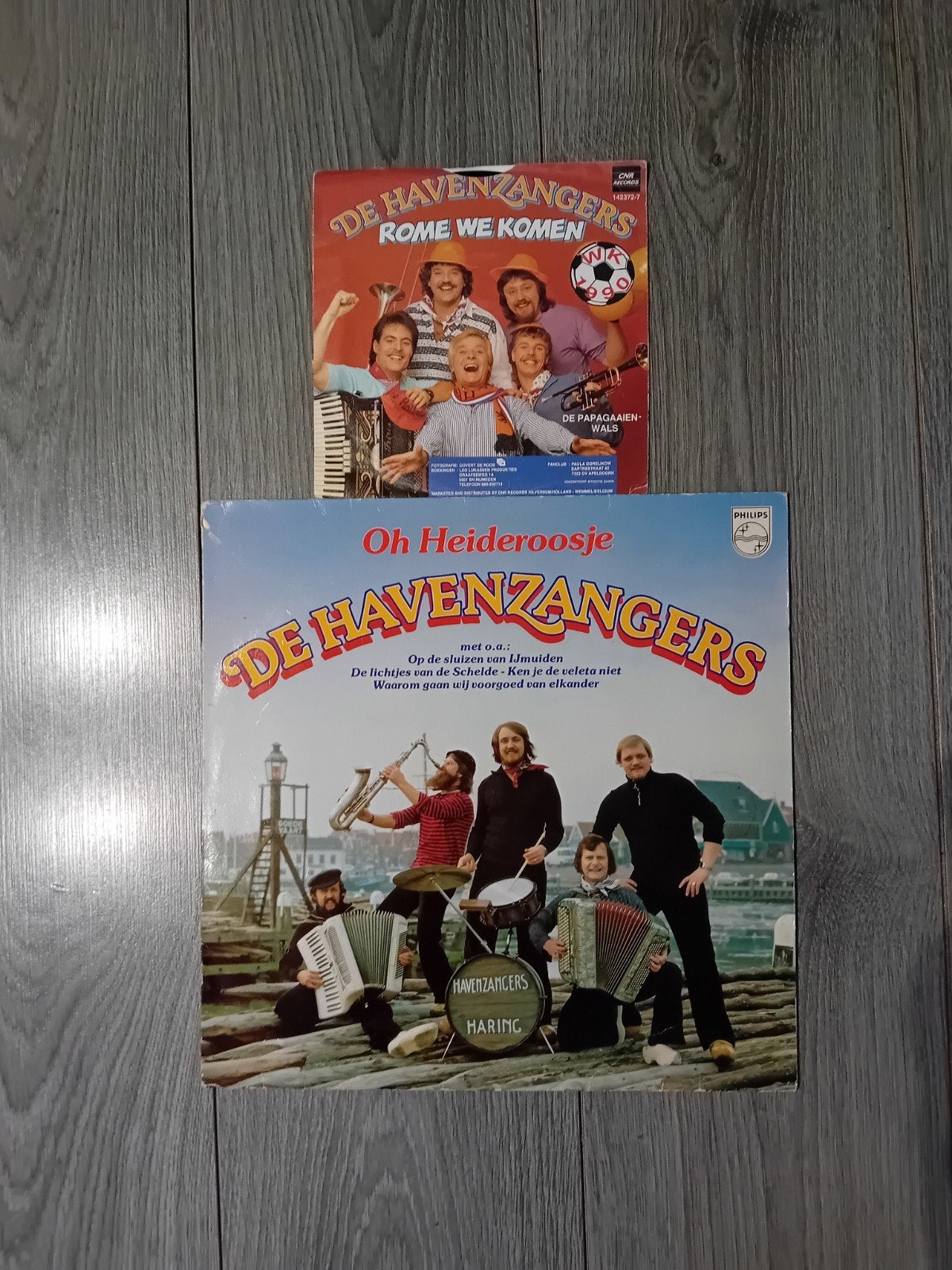 De Havenzangers - Oh Heideroosje & Rome We Komen (2x LP), LP, Gebruikt, Ophalen of Verzenden, Complilatie