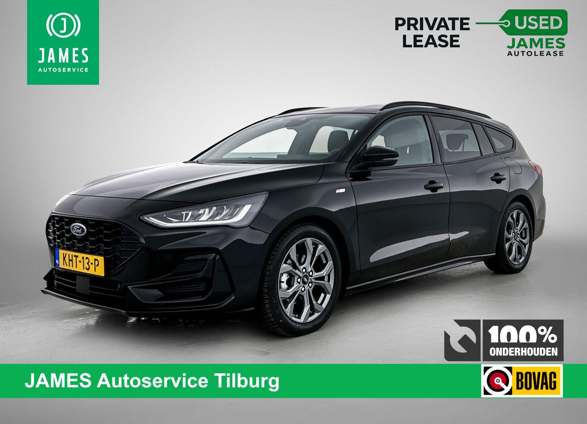 Ford Focus Wagon 1.0 EcoBoost Hybrid ST Line X CAMERA | NAVI, Auto's, Stof, Gebruikt, Euro 6, 1404 kg