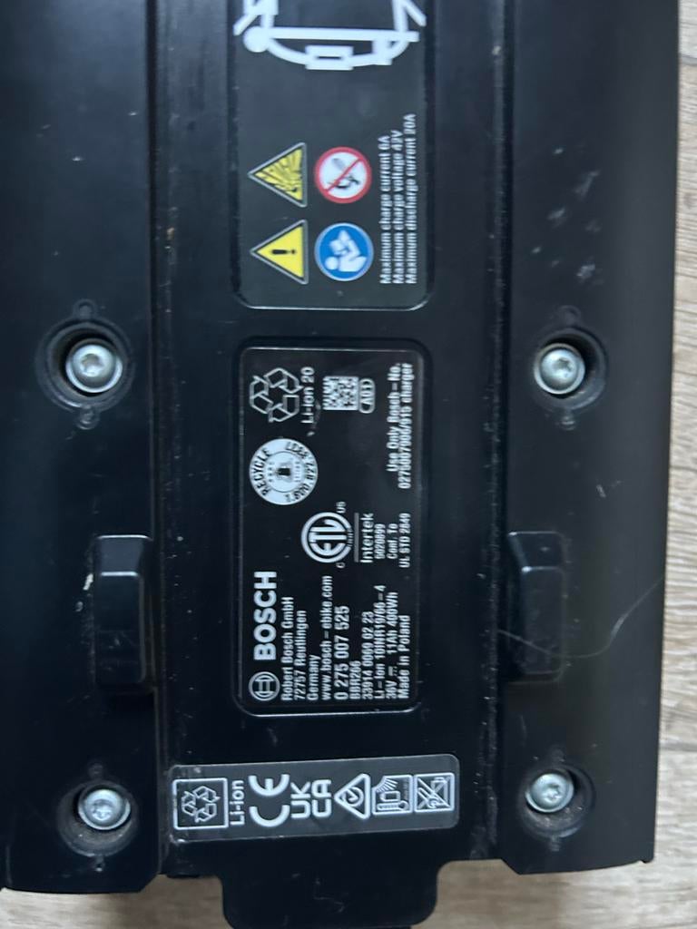 Bosch PowerPack 400 E-bike Accu, Ophalen of Verzenden, Gebruikt