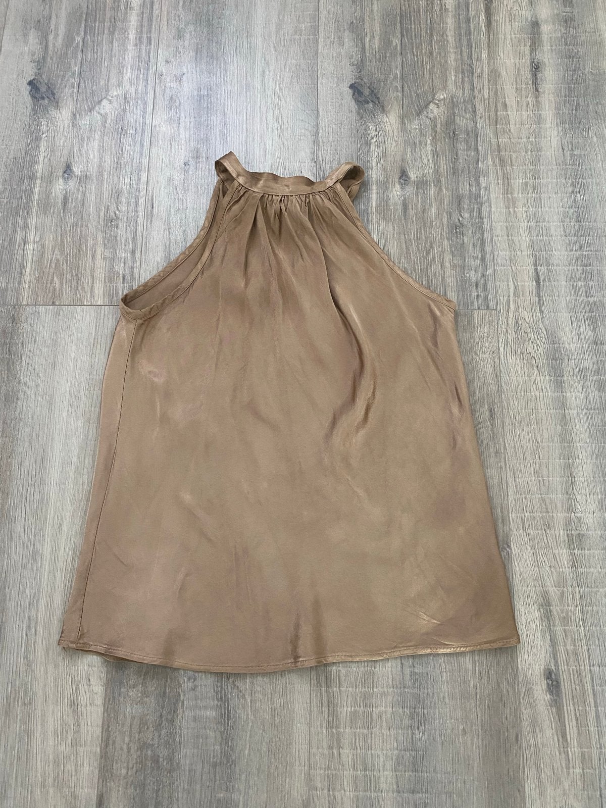 Bonkini Goudbruine Glanzende Haltertop - Nieuw, Maat 38/40 (M), Nieuw, Ophalen of Verzenden, Zonder mouw
