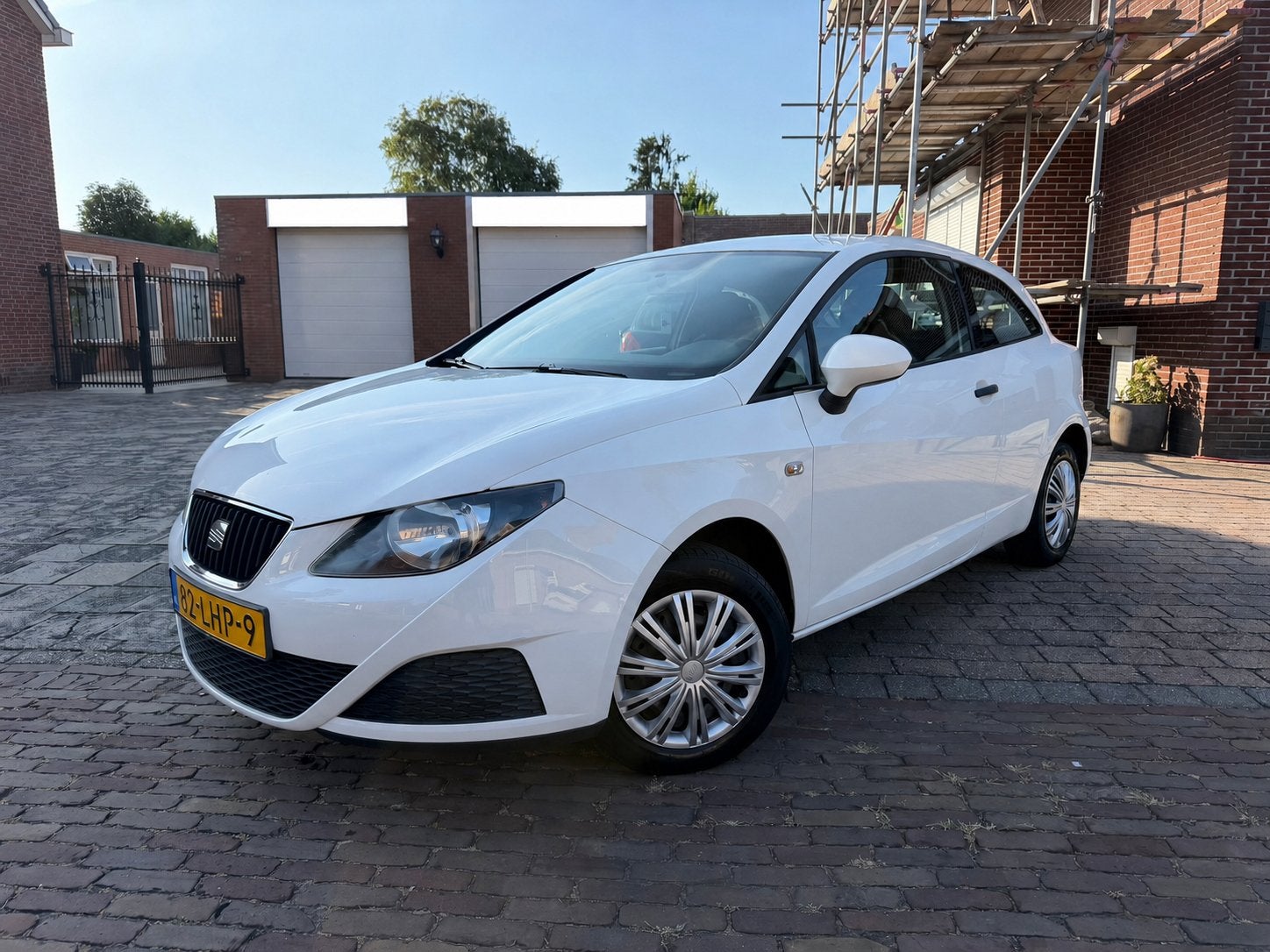 Seat Ibiza 1.2 44KW 2010 Wit APK 10-9-2027! Elek. Ramen, Voorwielaandrijving, Euro 5, Stof, 31 €/maand