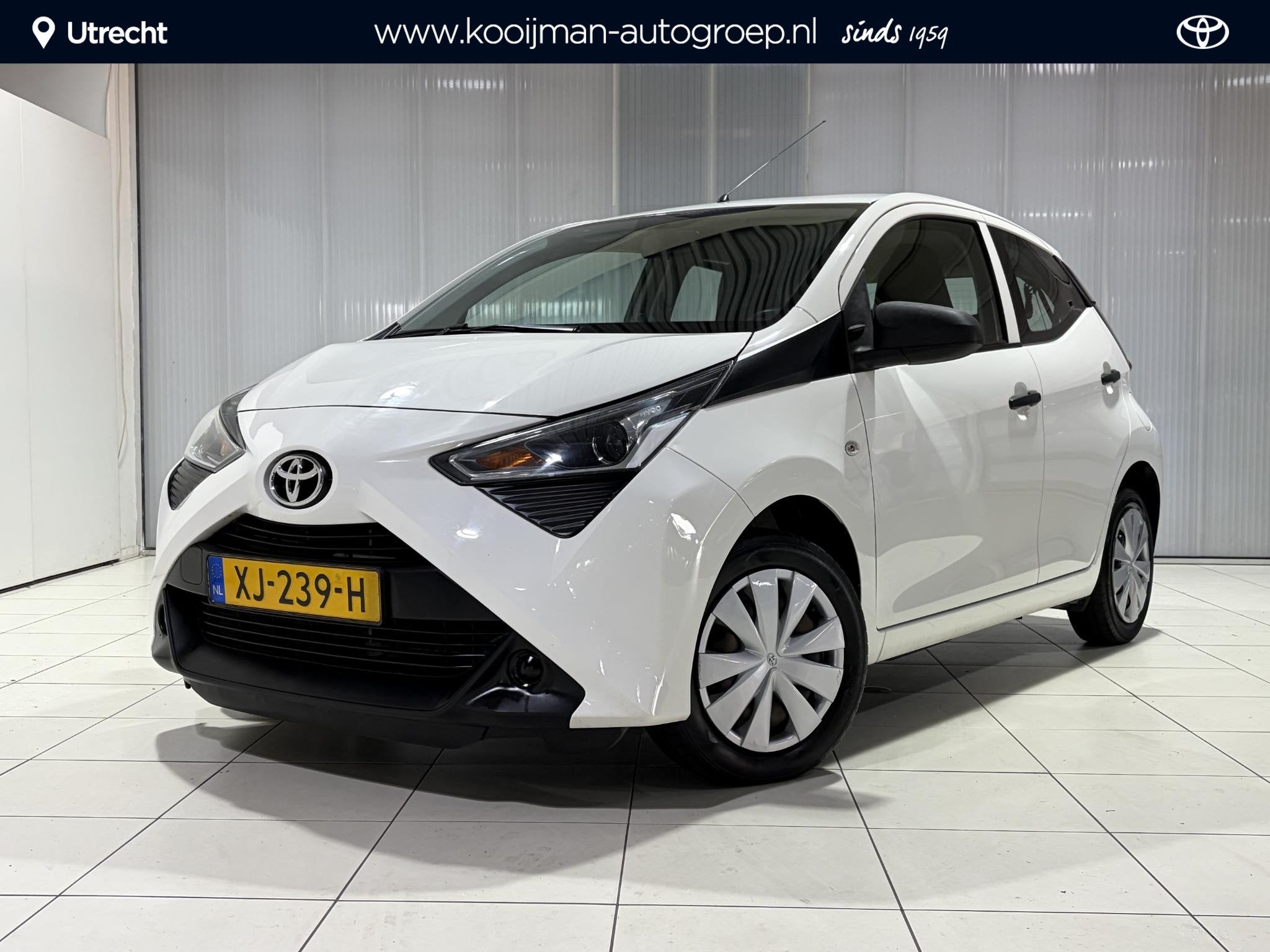 Toyota Aygo 1.0 VVT-i x-fun Airco Orgineel Nederlandse Auto,, Auto's, Voorwielaandrijving, Stof, Gebruikt, Euro 6