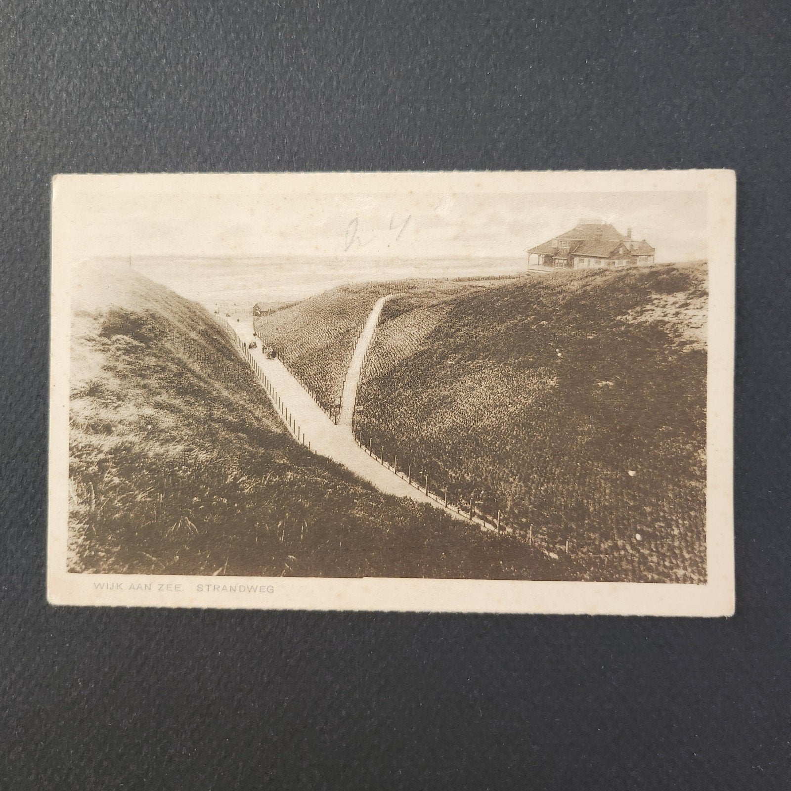 Oude ansichtkaart Wijk aan Zee - Strandweg (1920-1940), Verzenden, 1920 tot 1940, Gelopen, Noord-Holland