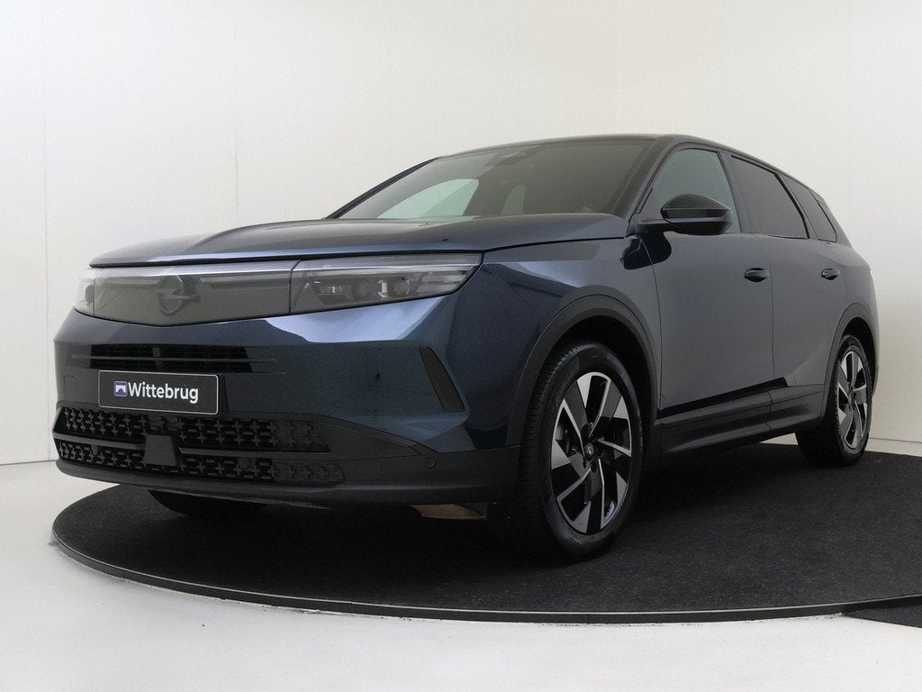 Opel Grandland 1.2 Turbo Hybrid 136pk GS Camera | Apple Carp, Auto's, Opel, 145 pk, Stof, Gebruikt, 1199 cc