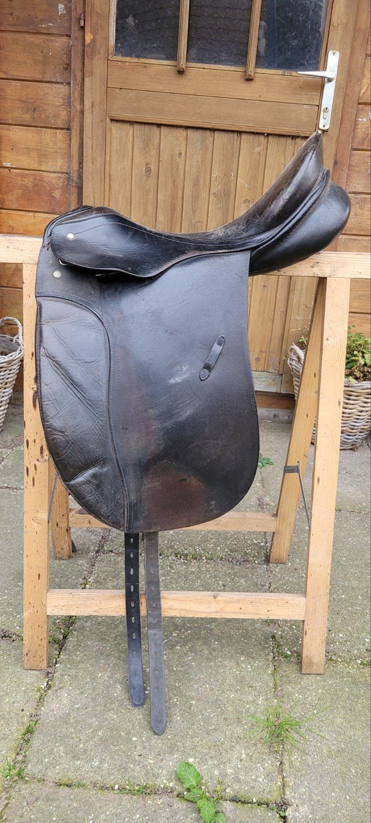 Dressuurzadel Passier 17", Ophalen of Verzenden, Gebruikt, Dressuur, M (17 inch)