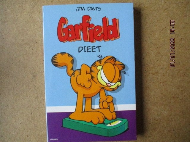 adv5577 garfield thema pocket 3, Eén stripboek, Ophalen, Gelezen