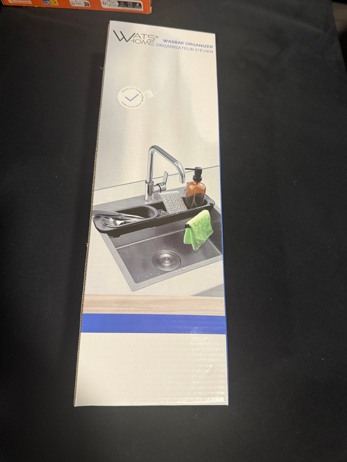 WATS HOME Wasbak Organizer - Verstelbaar 36,5-50 cm, Overige typen, Kunststof, Nieuw, Ophalen of Verzenden