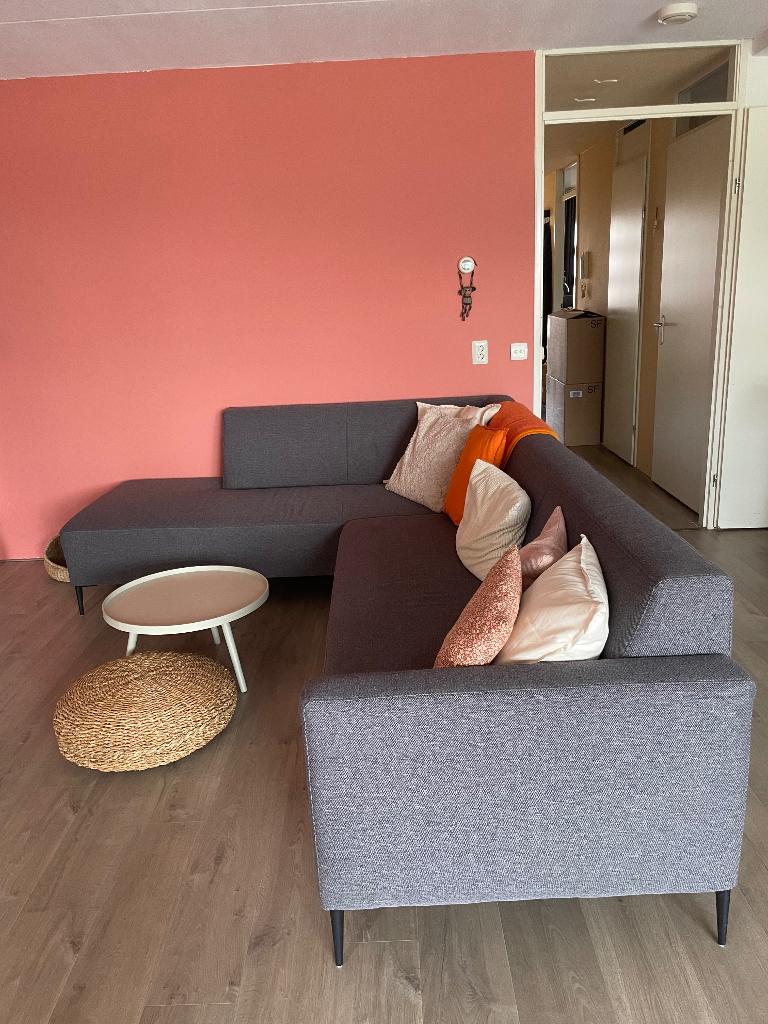 Piet Klerkx chaise longue rechts, Ophalen, 250 tot 300 cm, Gebruikt, 75 tot 100 cm