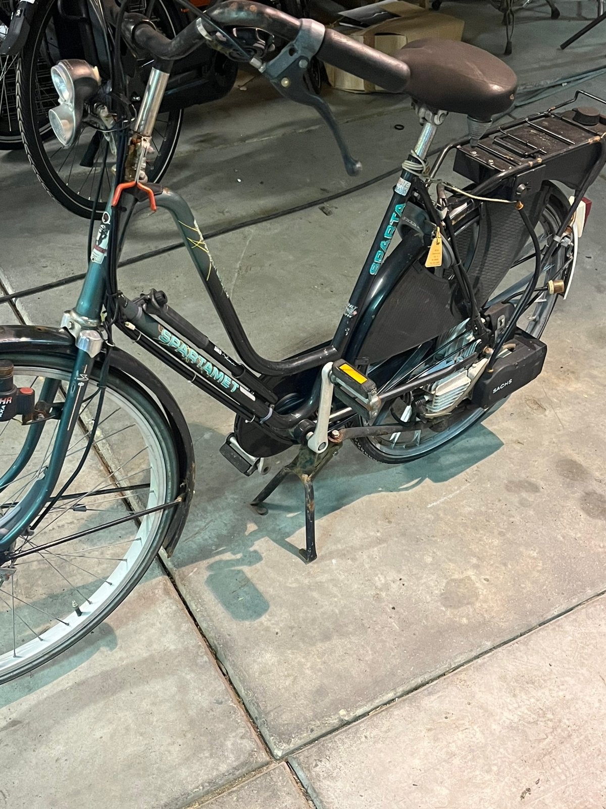 Spartamet opknapper schuurvondst sachs blok, Fietsen en Brommers, 51 tot 55 cm, Ophalen