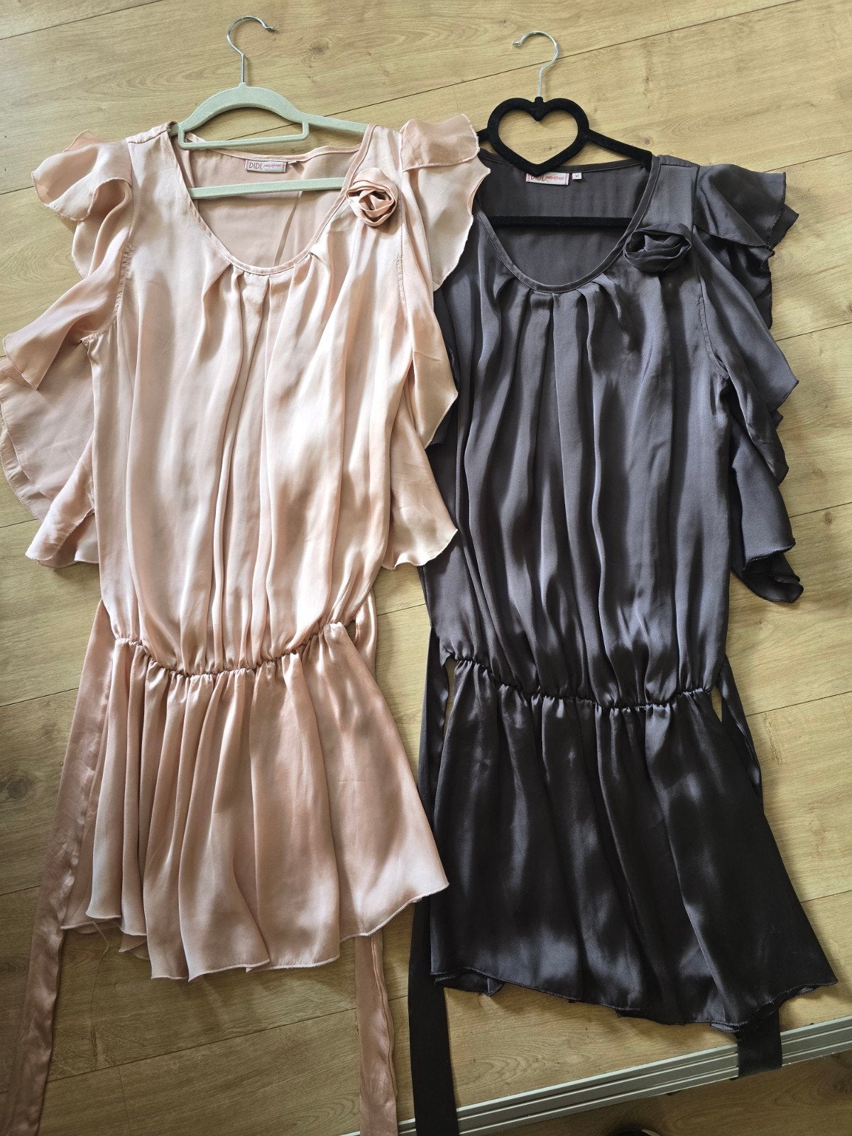 2x Didi jurkjes, roze en bruin maat XL, Kleding | Dames, Meerkleurig, Maat 46/48 (XL) of groter, Didi, Ophalen of Verzenden