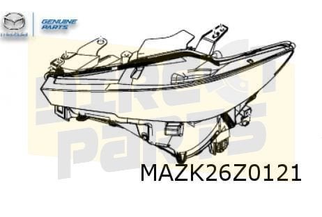 Mazda CX-5 (10/21-) koplamp L (LED) (adaptive front lightnin, -, Verzenden, -, Nieuw