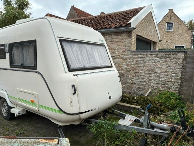Biod 420TD caravan met airco en mover, Treinzit, Particulier, Luifel, Biod