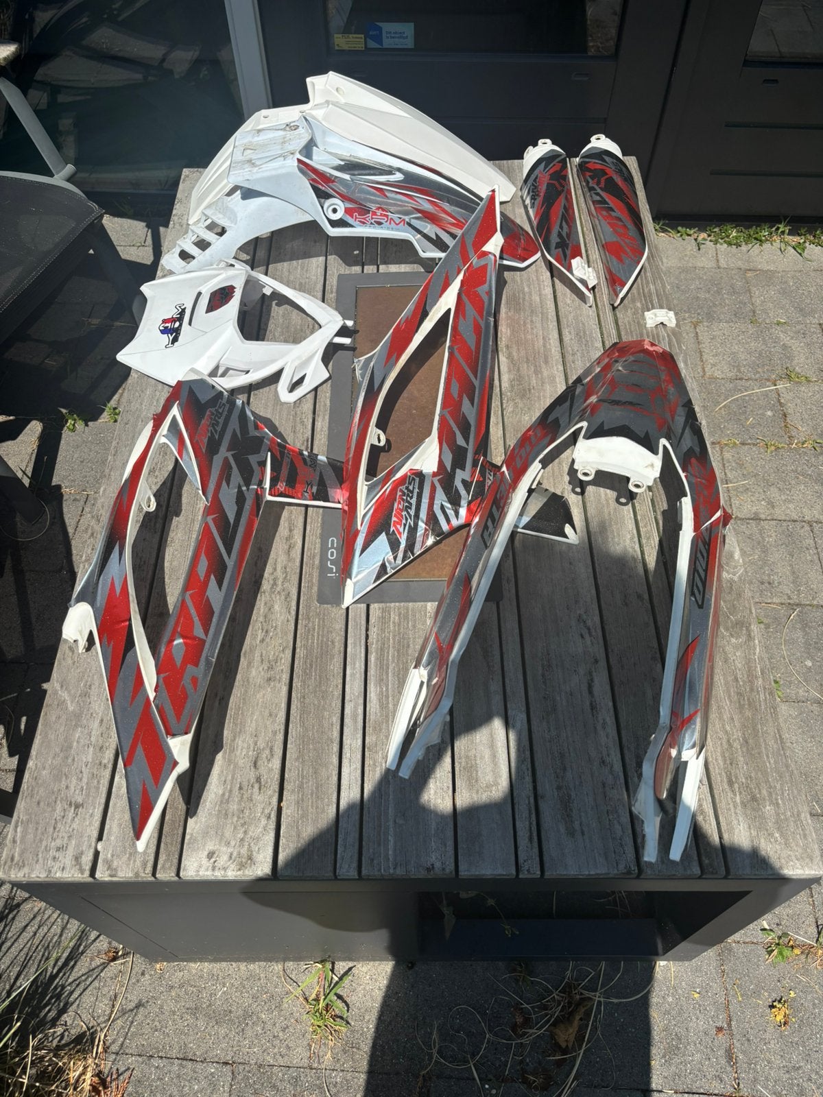 Kappenset beta rr 50 track, Ophalen, Zo goed als nieuw, Kap
