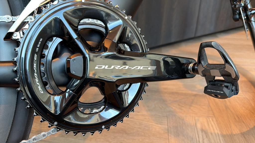 Shimano CRANKSTEL 12SP DURA ACE R9200 POWER 172.5MM W/O CR, Fietsen en Brommers, Fietsonderdelen, Crankstel of Pedalen, Gebruikt