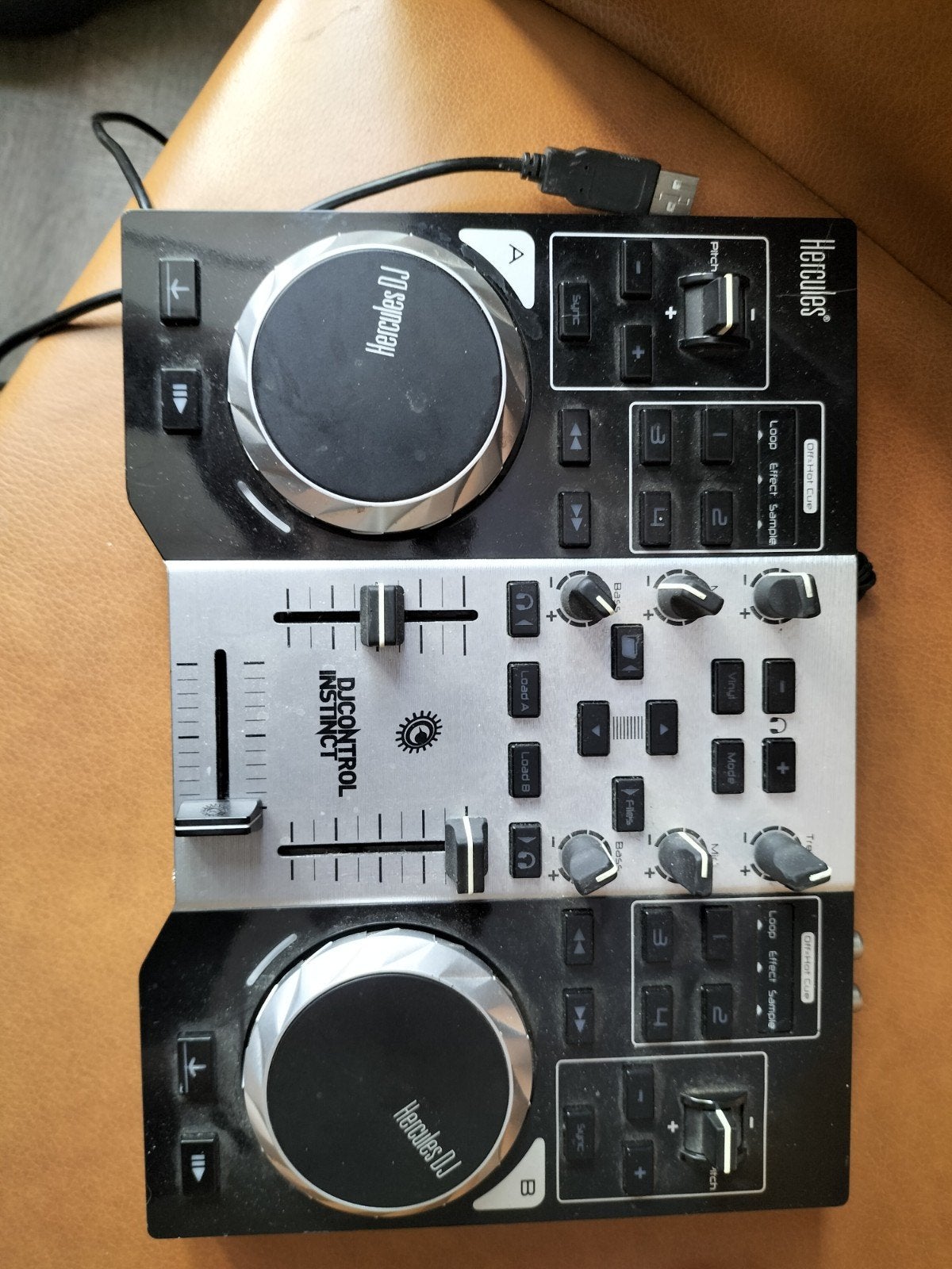 Hercules DJControl Instinct DJ Controller, Ophalen of Verzenden, Gebruikt, Dj-set, Overige merken
