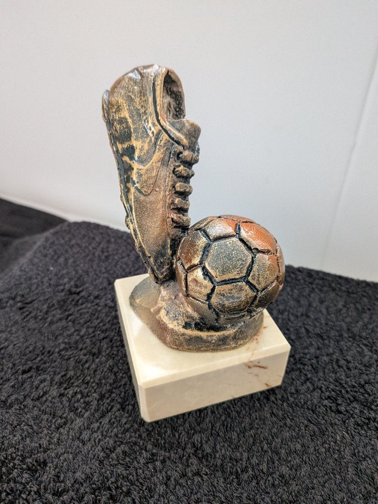 vintage voetbal troffee, Ophalen of Verzenden, Zo goed als nieuw, Overige sporten, Overige typen