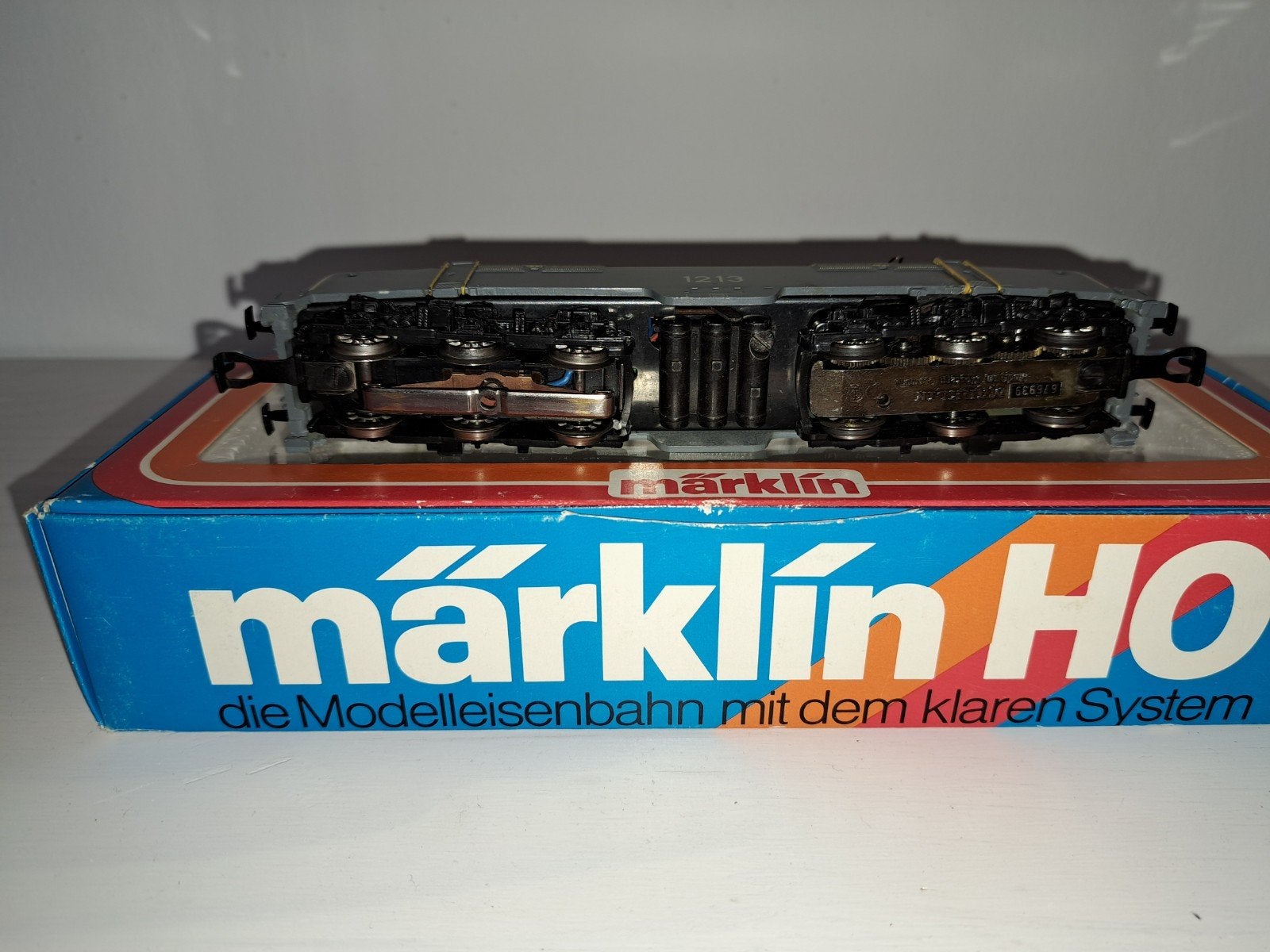 Märklin NS 1213 Locomotief (3168) Digitaal Zonder Geluid, Wisselstroom, Gebruikt, Locomotief, Ophalen of Verzenden