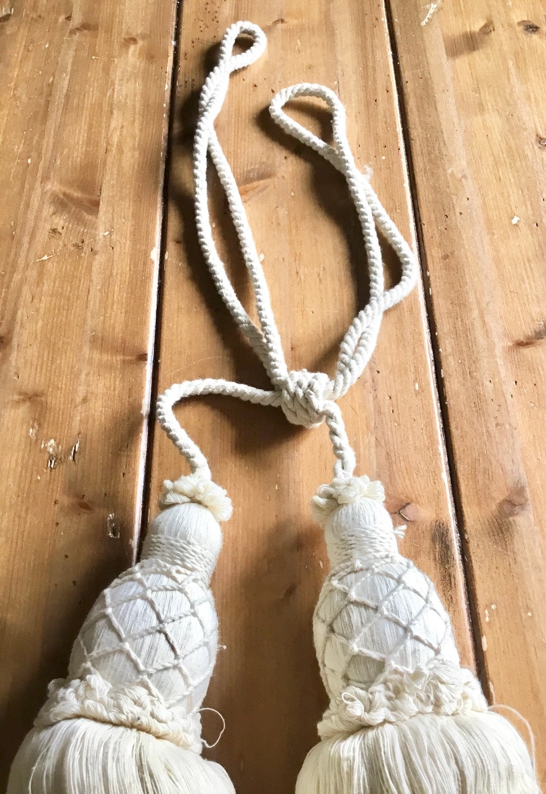 GORDIJN EMBRASSES - DECORATIEVE KWASTEN VOOR GORDIJNEN, Ophalen of Verzenden, Gebruikt, Overige typen, Overige materialen