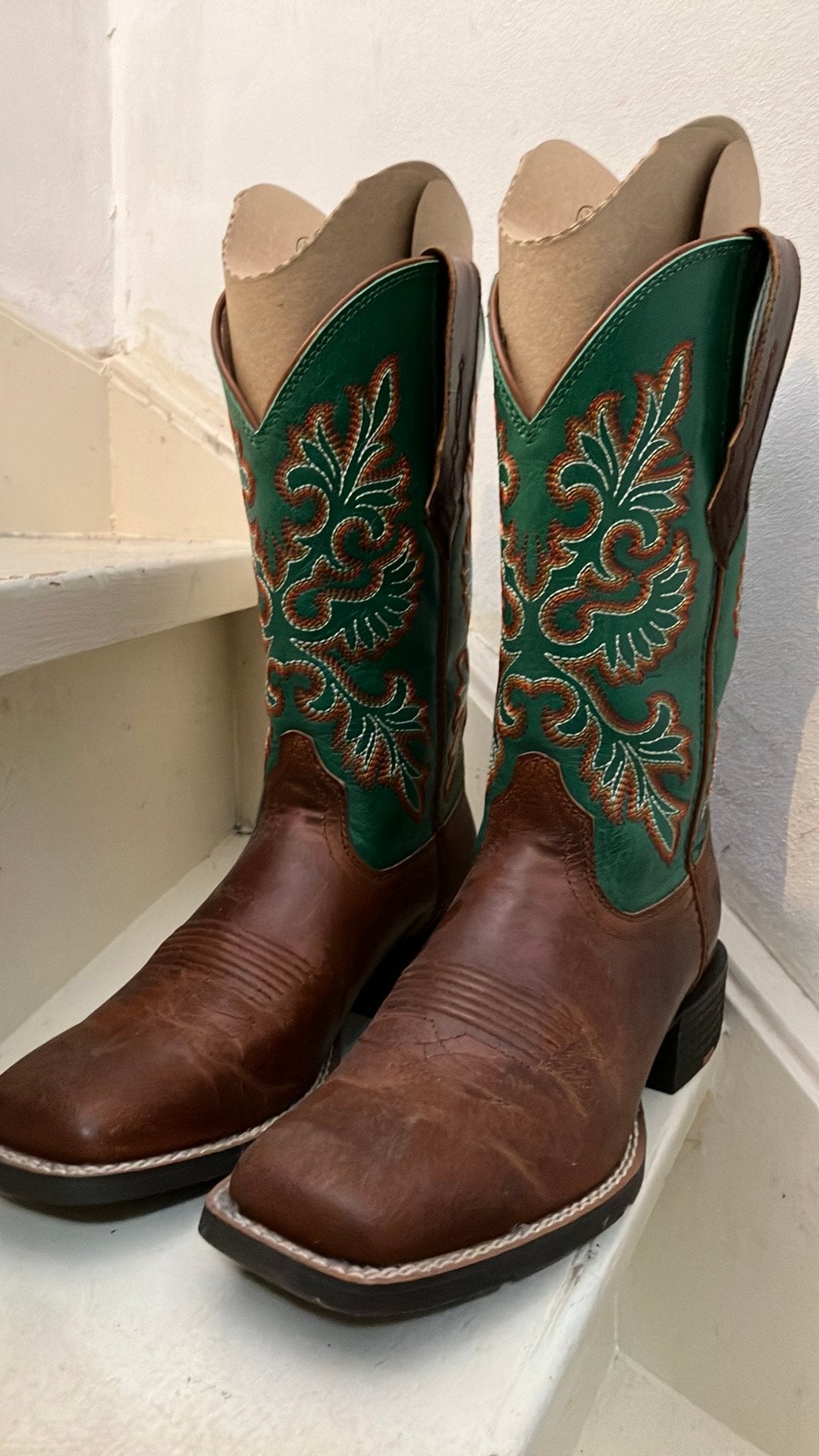Ariat rijlaarzen, western., Verzenden, Nieuw, Ariat, Sierdetails