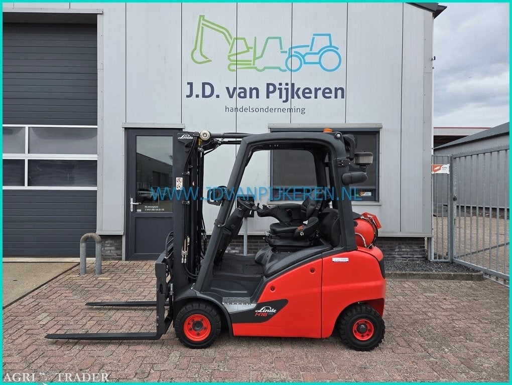 Linde H16T-01 evo 8252uur triplex4.6m+sideshift+211cm hoog, LPG, Linde, Linde, Heftruck