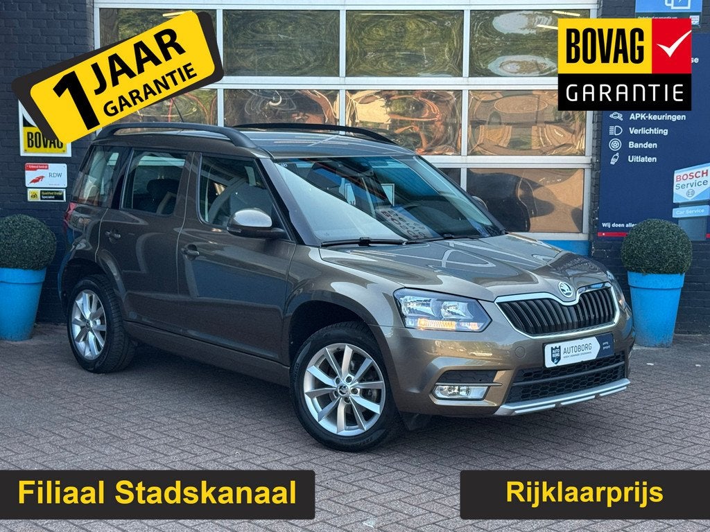 Skoda Yeti 1.2 TSI Ambition, Auto's, Skoda, Bedrijf, Te koop, Yeti, ABS, Airbags, Airconditioning, Alarm, Automatische klimaatregeling