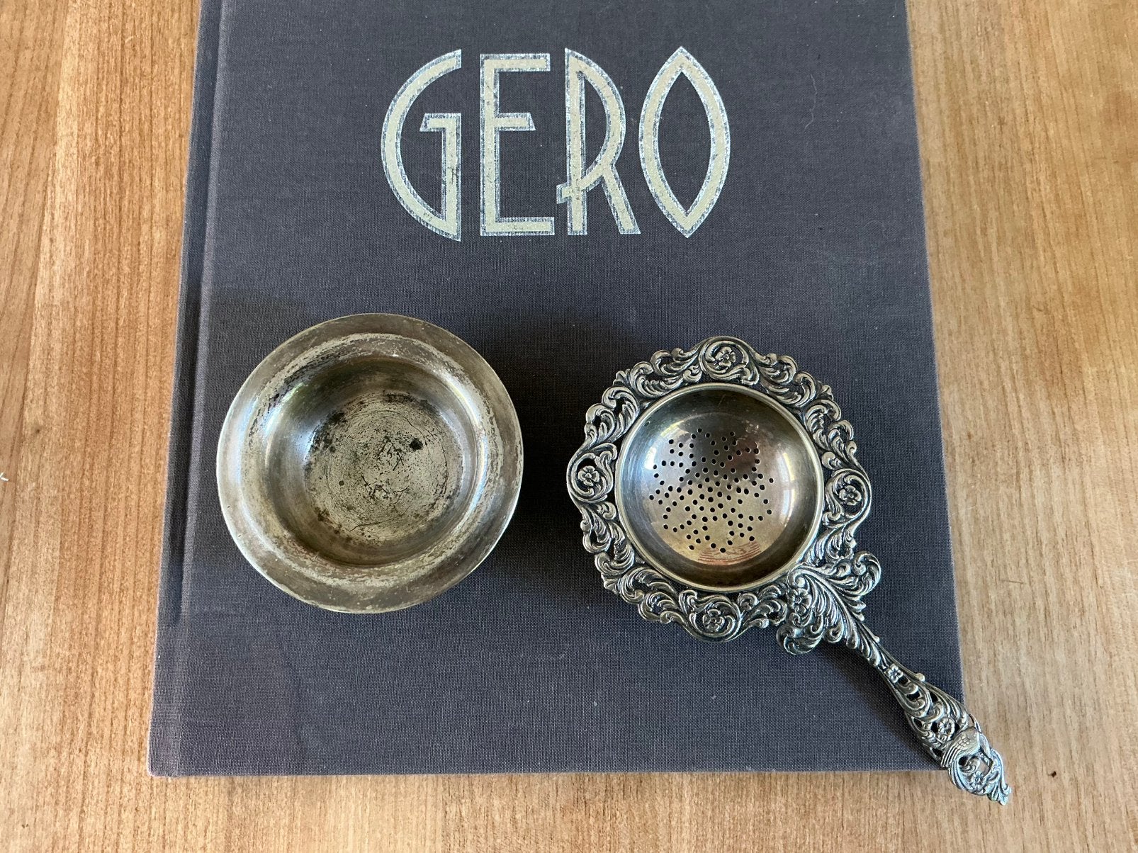Foto 6 van Theezeefje met lekbakje - Gero 90 verzilverd - Georg Nilsson