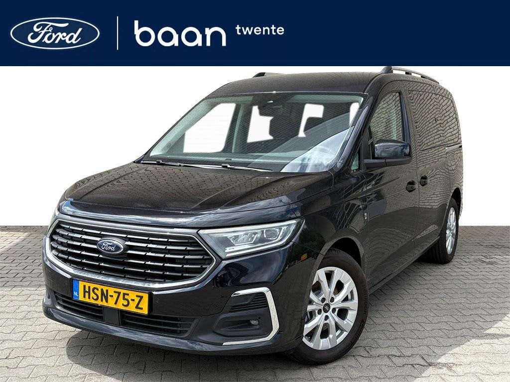 Ford Tourneo Connect 1.5 Plug-IN Hybrid 150 PK Automaat Tita, Auto's, Ford, 12 maanden, Stof, Zwart, Zwart