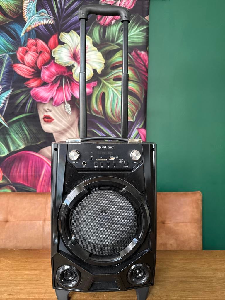 Soundlogic Draagbare Speaker met Trolleyfunctie, Overige merken, Gebruikt, Overige typen, Ophalen of Verzenden