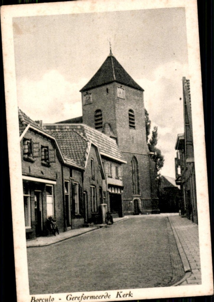 Borculo KVR04 1228 Gereformeerde Kerk, Verzamelen, Ansichtkaarten | Nederland, Verzenden, 1960 tot 1980, Ongelopen, Gelderland