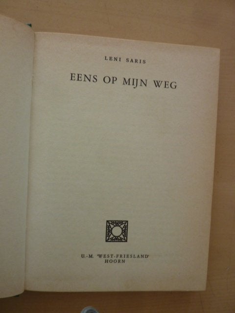 Leni Saris - Eens op mijn weg, Boeken, Verzenden, Gelezen