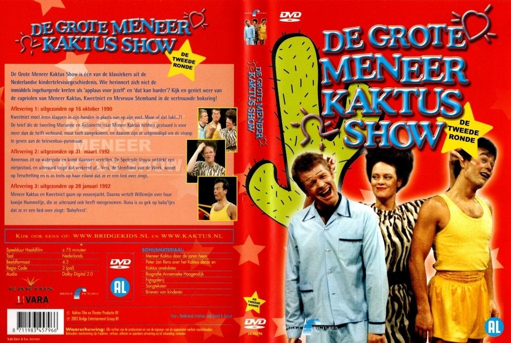 De grote meneer kaktus show, Cd's en Dvd's, Alle leeftijden, Ophalen of Verzenden, Zo goed als nieuw