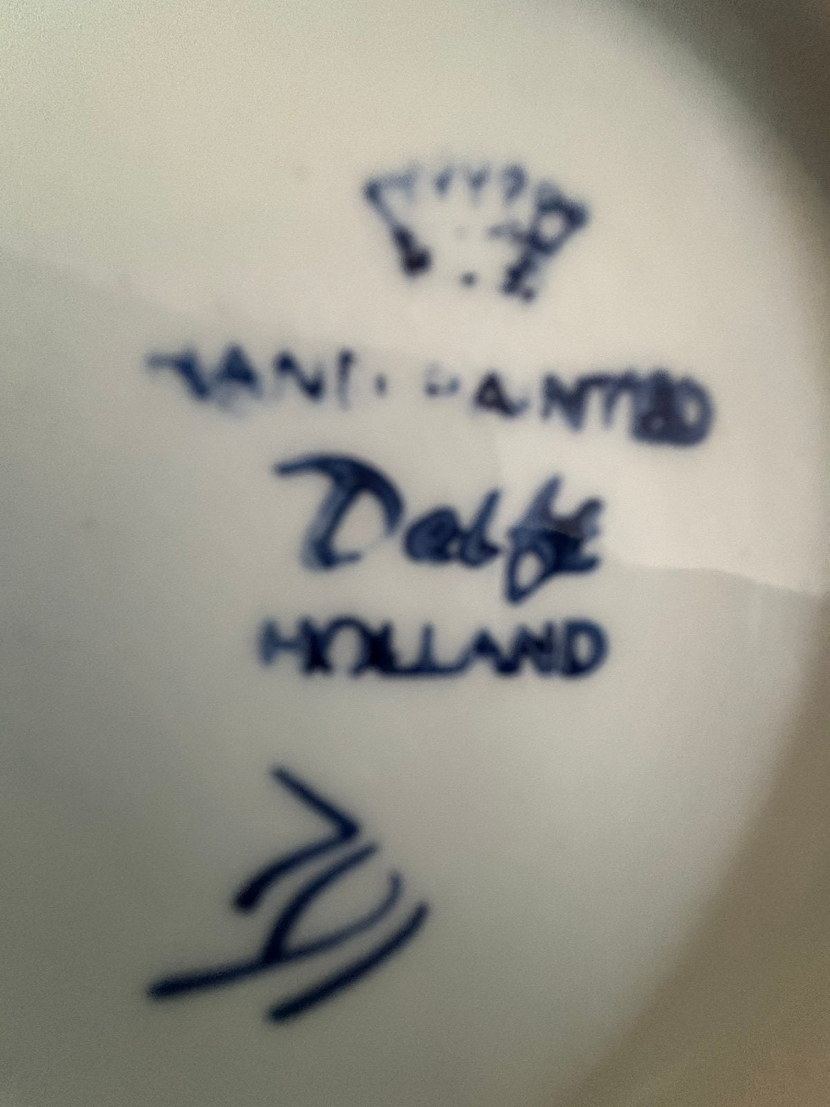 Delfsblauw, Ophalen