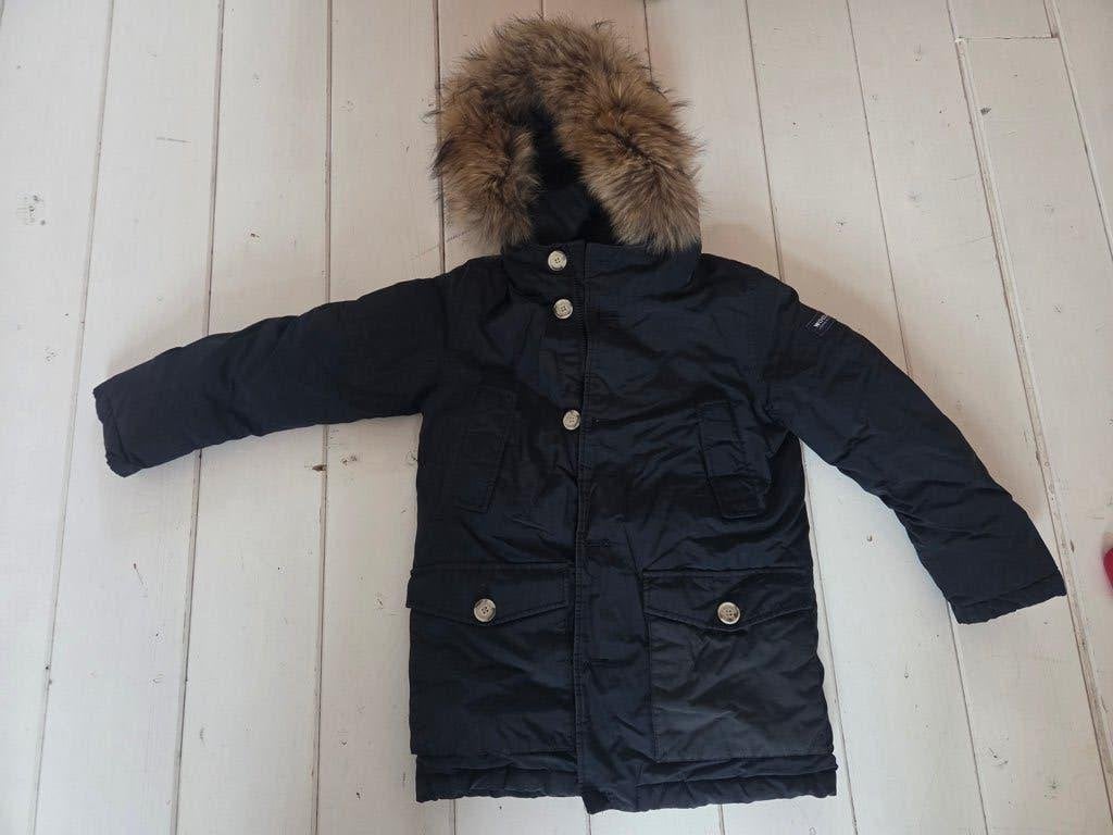 Woolrich winterjas maat 8, Kinderen en Baby's, Gebruikt, Ophalen of Verzenden, Woolrich, Jongen