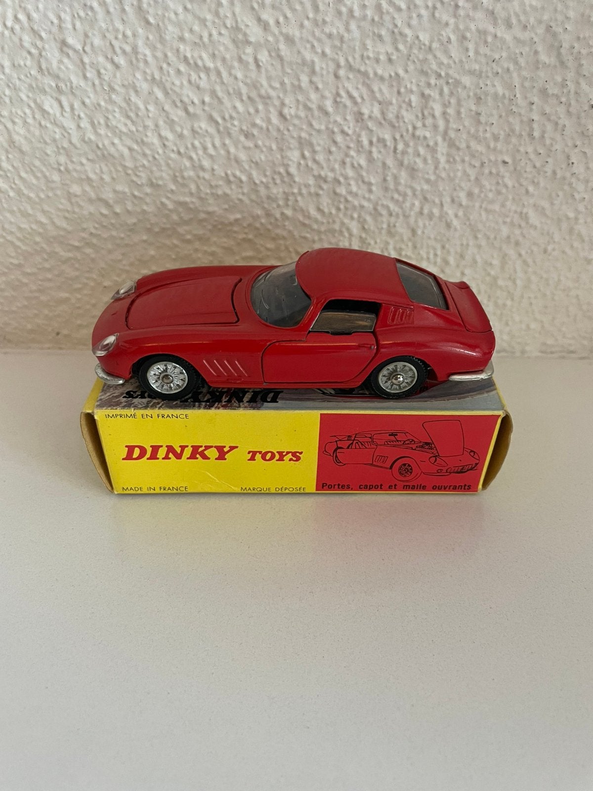 Dinky Toys 1:43 Ferrari 275 GTB 506 met doosje MINT, Ophalen of Verzenden, Nieuw, Auto, Dinky Toys