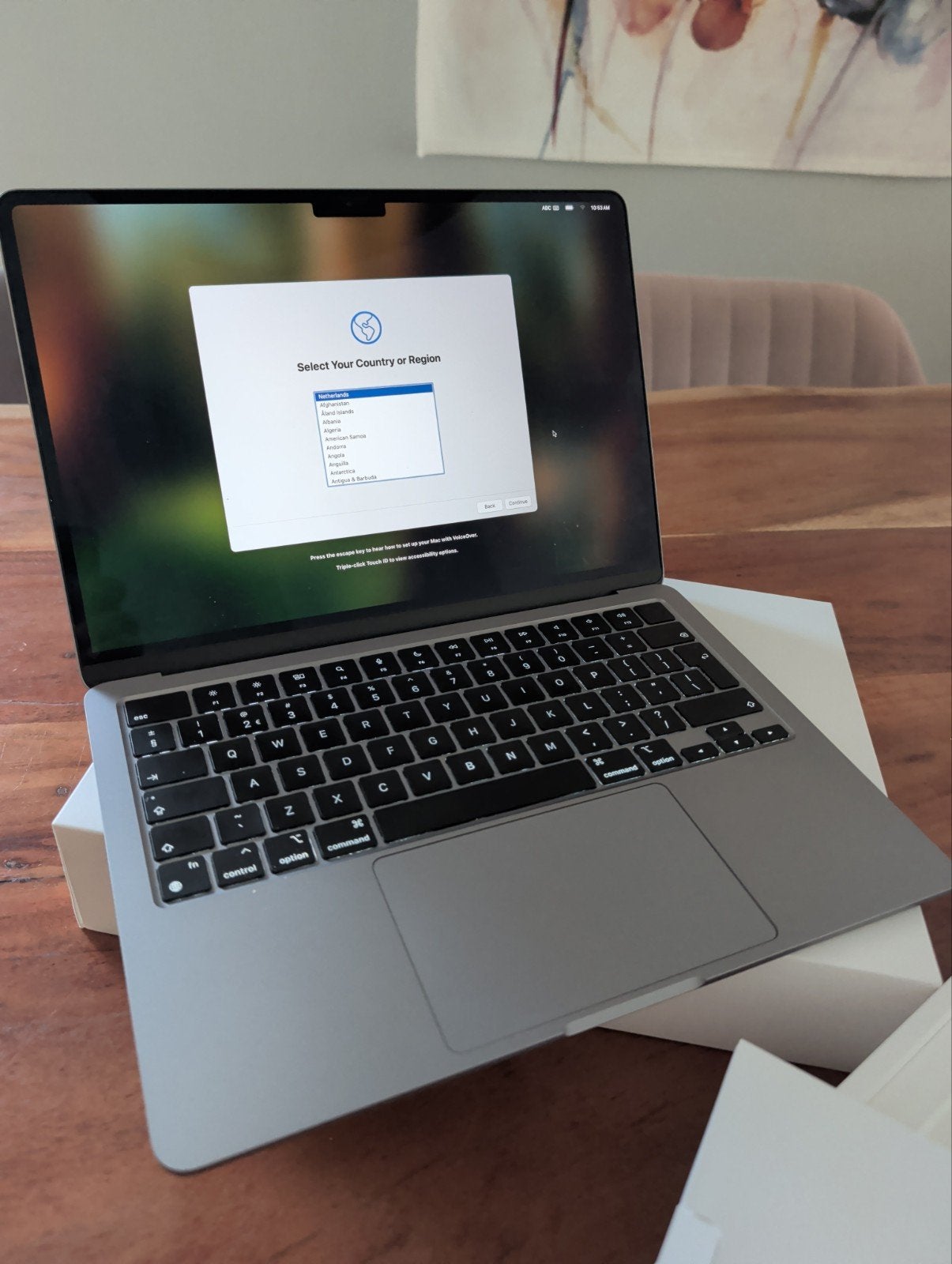 MacBook Air M2 2023 - Zo goed als nieuw, Computers en Software, Apple Macbooks, 256 GB, Qwerty, 8 GB, 13 inch
