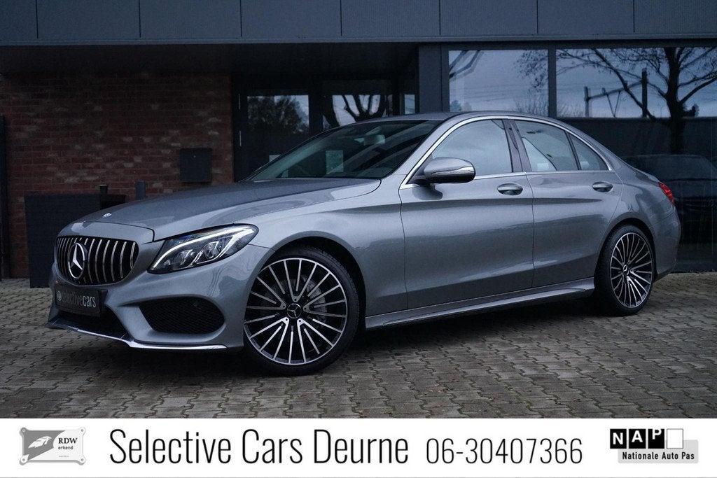 Mercedes-Benz C-klasse 200 ,AMG Automaat, 19'', Led, Cruise,, Auto's, Mercedes-Benz, Automaat, 4 cilinders, 1365 kg, 184 pk