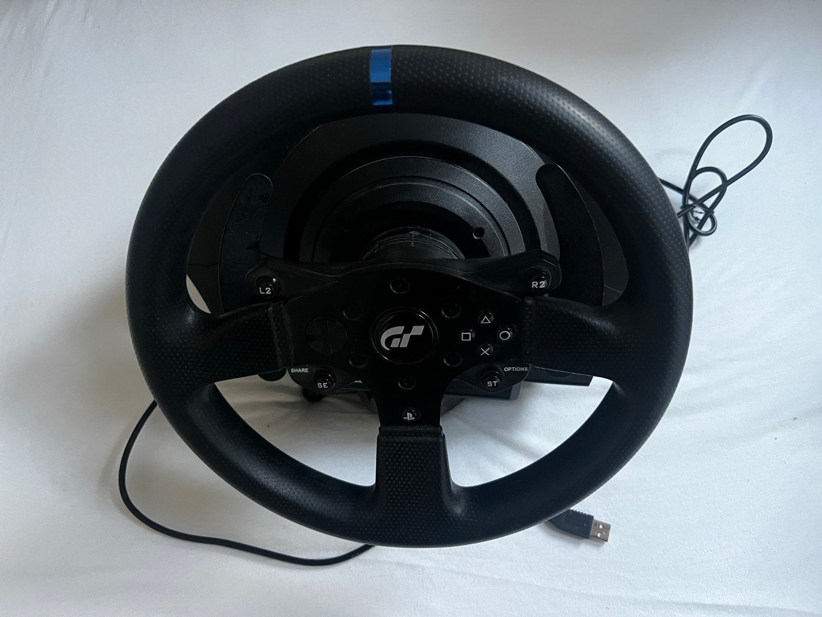 Thrustmaster T300 RS GT Racestuur met Pedalen, Racestuur, Force feedback, Zo goed als nieuw, Thrustmaster
