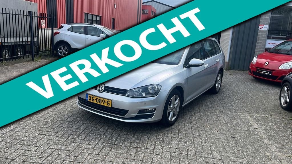 Volkswagen Golf Variant 1.6 TDI Comfortline BTW AUTO, Auto's, Volkswagen, Voorwielaandrijving, Gebruikt, 4 cilinders, Electronic Stability Program (ESP)