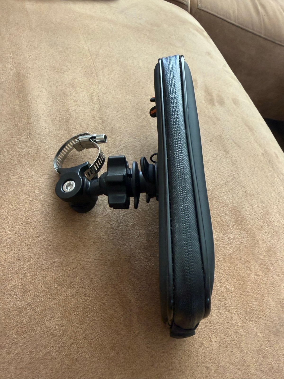 Opti Line Telefoonhouder voor Fiets/Motor - Waterdicht, Ophalen of Verzenden, Zo goed als nieuw, Bescherming, Universeel