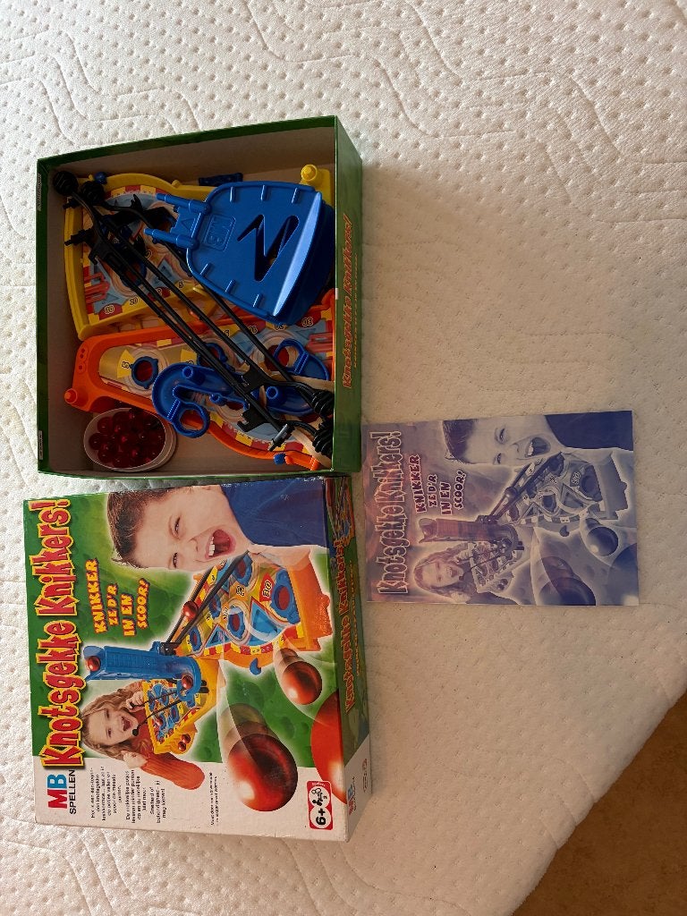 Knotsgekke knikkers spel, Ophalen, Gebruikt, MB