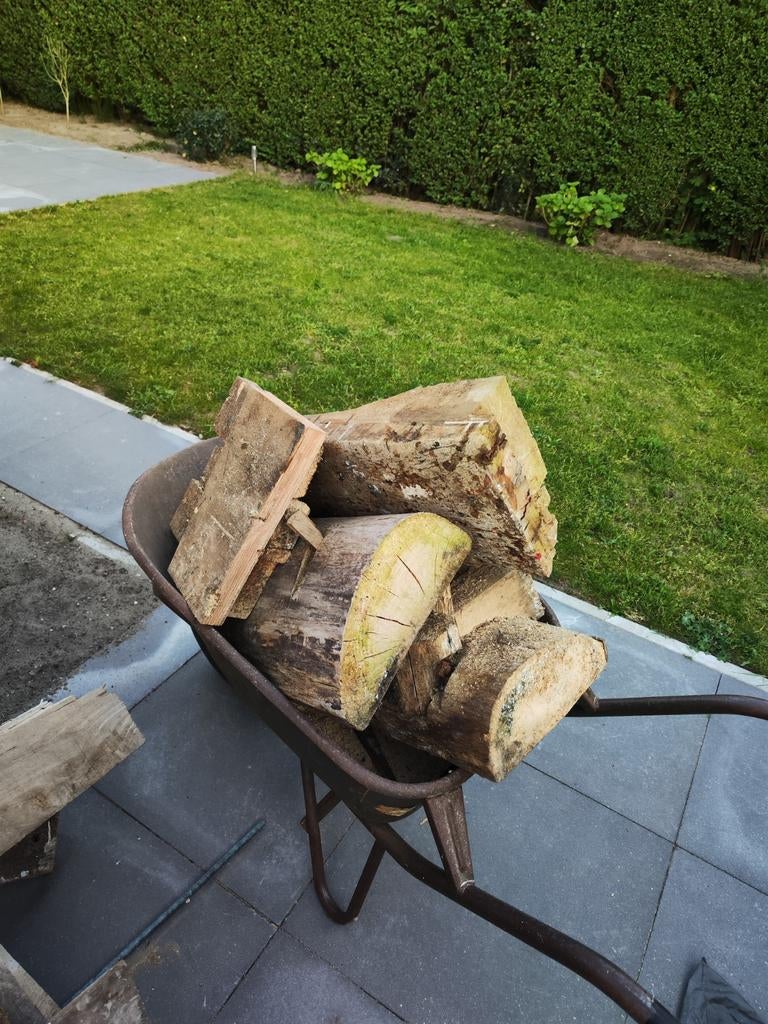 Gratis hout, Ophalen, Gebruikt