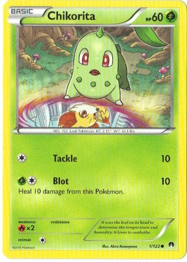 Breakpoint,  Chikorita [common] 1/122, Verzenden, Nieuw, Losse kaart