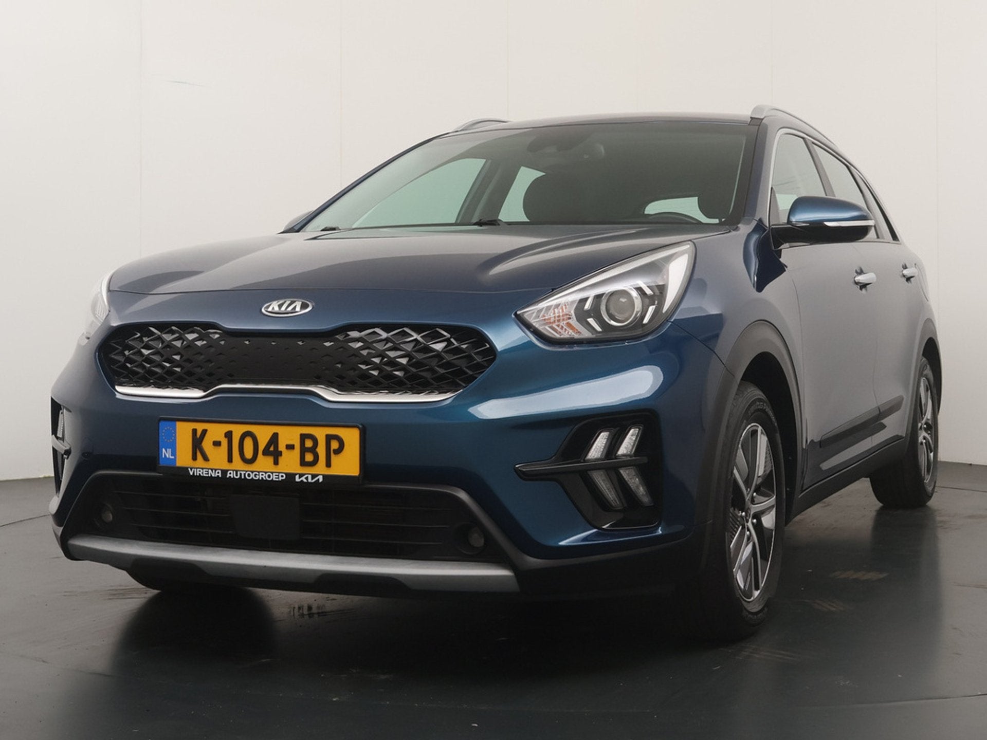 Kia Niro 1.6 GDi Hybrid DynamicLine - Trekhaak - Apple Carpl, 12 maanden, Gebruikt, Blauw, 75 €/maand