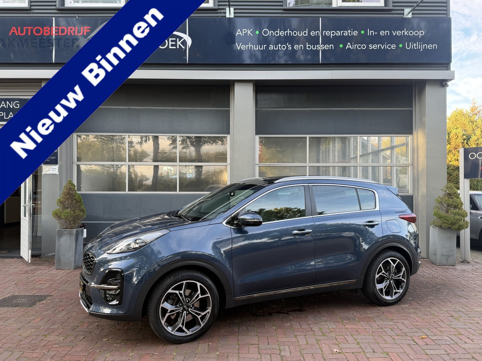 Kia Sportage 1.6 T-GDI GT-Line Bj 2019 Km 82.000 Schuifdak,1, Auto's, Dealer onderhouden, Verwarmde buitenspiegels, Gebruikt, 4 cilinders
