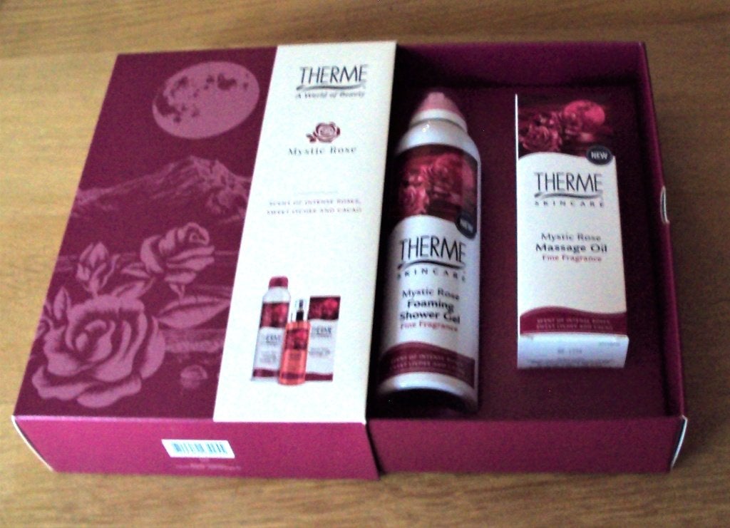 Therme cadeaupakket Mystic Rose, Ophalen of Verzenden, Nieuw, Bad & Douche