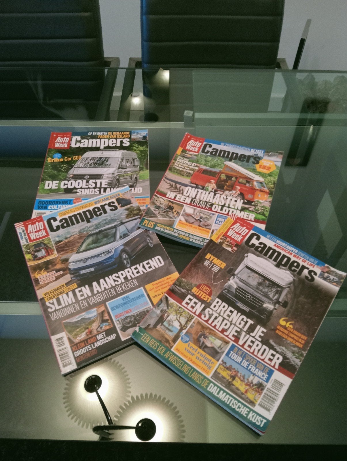 Leuke set van 4 AutoWeek Campers tijdschriften, Boeken, Informatica en Computer, Ophalen of Verzenden, Overige onderwerpen